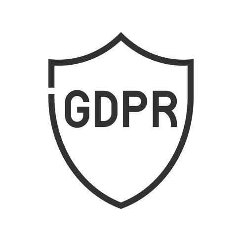 490x490 Gdpr General Data Protection Regulation Icon, Line Style
