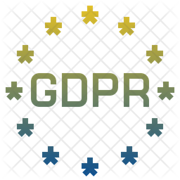 256x256 Gdpr Icon Of Gradient Style