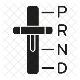 256x256 Gearshift Icon Of Glyph Style