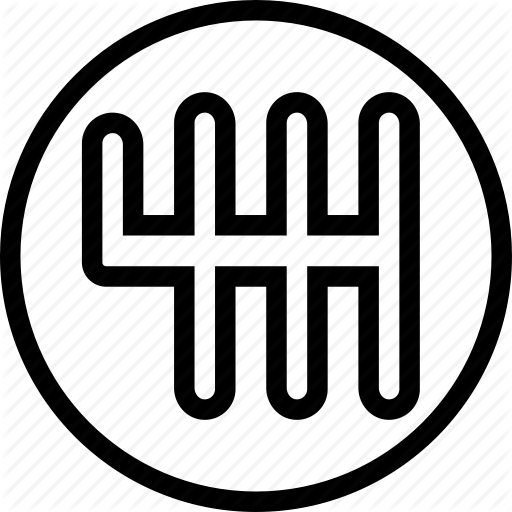 512x512 Car, Gear, Shift, Stick Icon