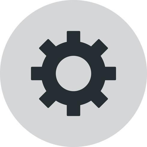 490x490 Vector Cog Wheel Icon