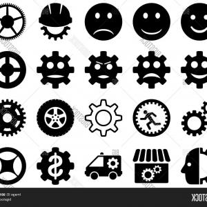 Gear Vector Icon Black And White Gears Illustration Outline Linear 300x300 Gear Vector Icon Black And White Gears Illustration Outline Linear