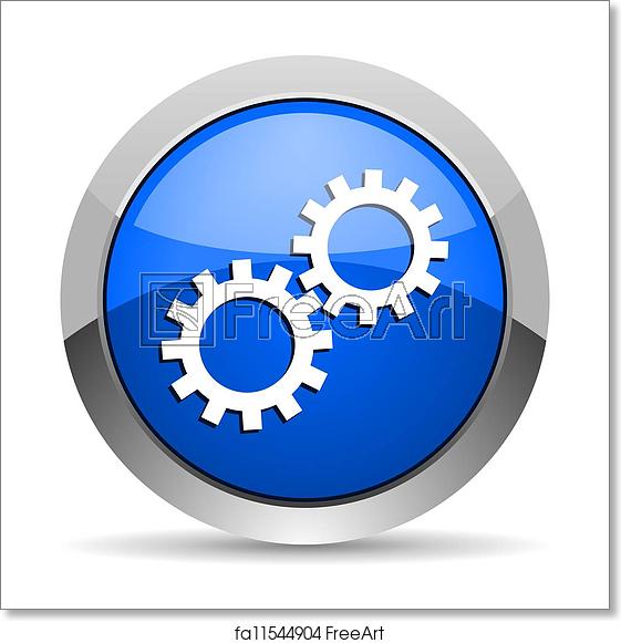 Free Art Print Of Gears Icon Freeart 561x581 Free Art Print Of Gears Icon Freeart