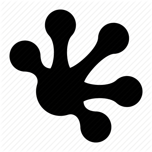 512x512 Footprint, Gecko, Lizard, Print, Track, Watchkit Icon