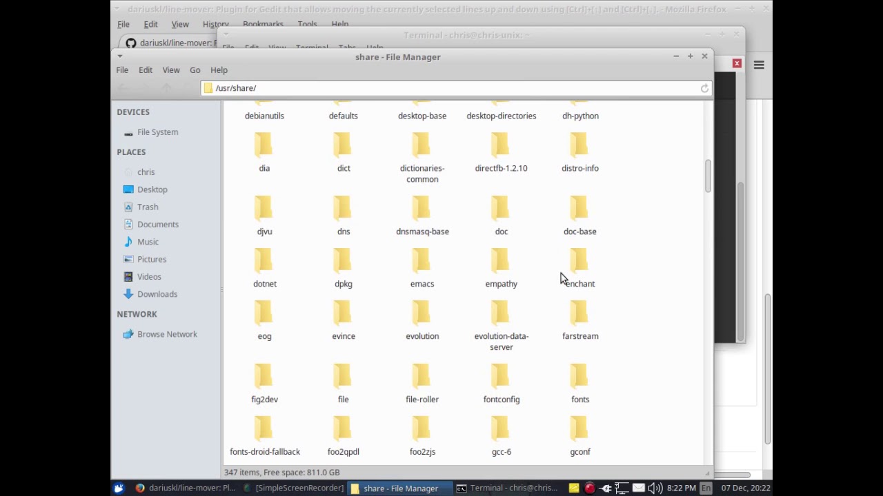 1280x720 Gedit Text Editor External Plugins