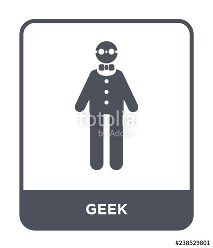 430x500 Geek Icon Vector Stock Image And Royalty Free Vector