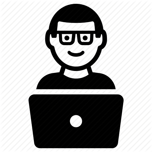 512x512 Computer, Geek, Glasses, Nerd Icon