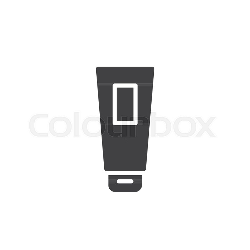 800x800 Hair Gel Icon Vector, Filled Flat Stock Vector Colourbox