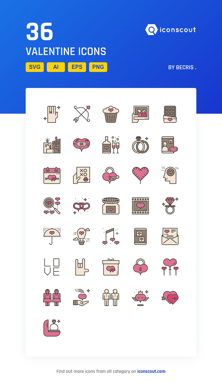 735x1280 Valentine Icon Pack