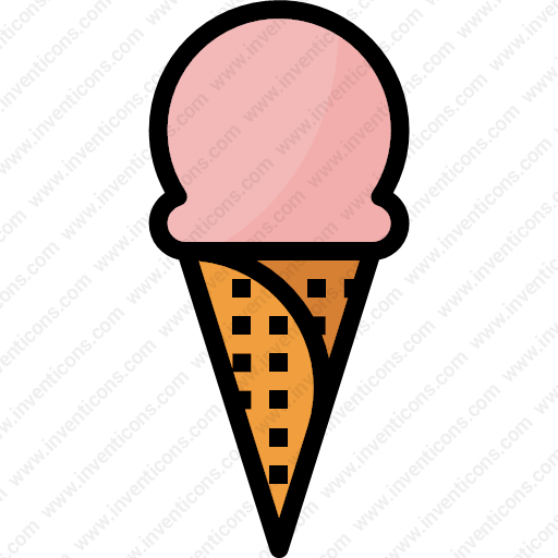 512x512 Download Ice,cream,summer,cone,foodrestaurant,frozen,food Icon