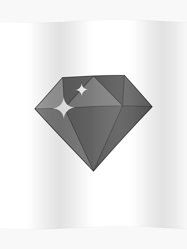 750x1000 Diamond, Gem Icon Poster