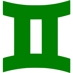 256x256 Green Gemini Icon