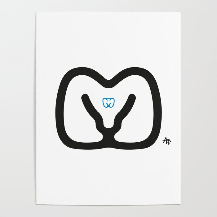 700x700 Gender Icon M Poster