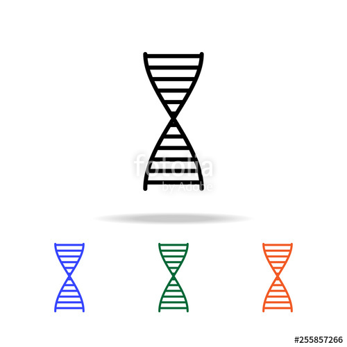 500x500 Gene Icon Elements Of Simple Web Icon In Multi Color Premium