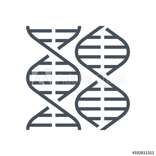 500x500 Biology, Gene Icon