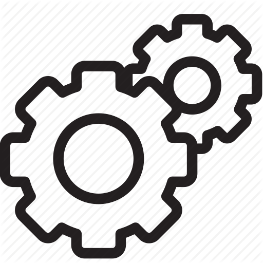 512x512 Factory, Gear, General, Line, Mechanism, Setting, Work Icon