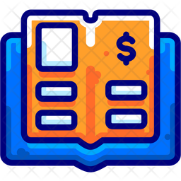 256x256 General Ledger Icon Of Colored Outline Style