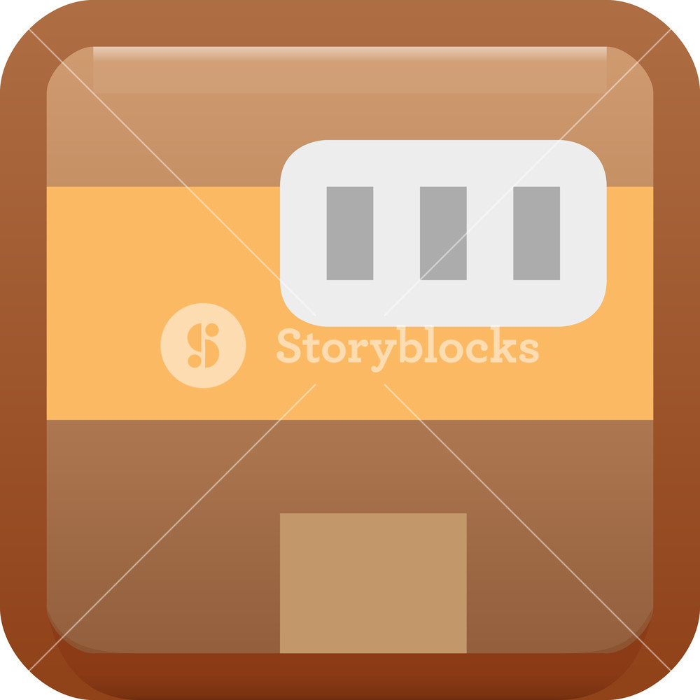 1000x1000 Generic Building Tiny App Icon Royalty Free Stock Image