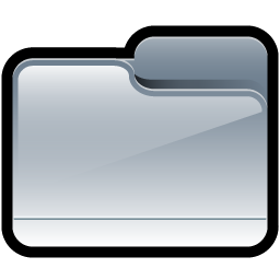 256x256 Folder Generic Silver Icon