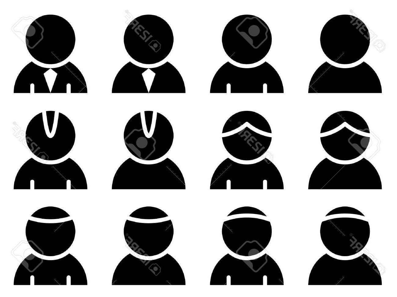 1300x975 Best Generic People Icon Vector Drawing Free Vector Art, Images