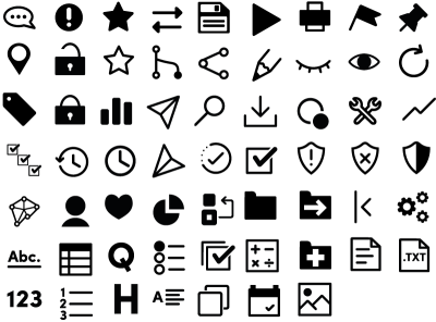 400x296 Generic Icon Set