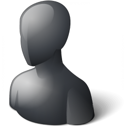 256x256 Iconexperience V Collection User Generic Black Icon