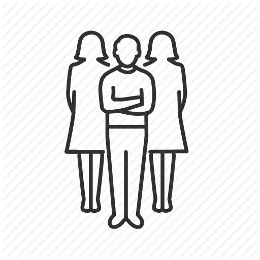 512x512 Avatar, Family, Group, Male Leader, Mixed Gender, Small Team