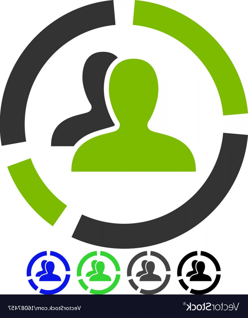 1011x1296 Demography Diagram Flat Icon Vector Soidergi