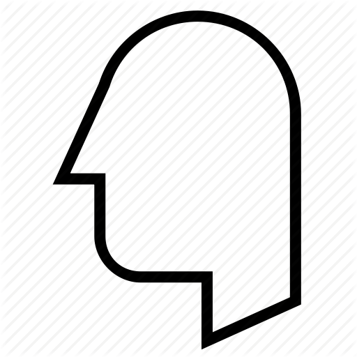 512x512 Account, Head, Human, Person, Profile Icon