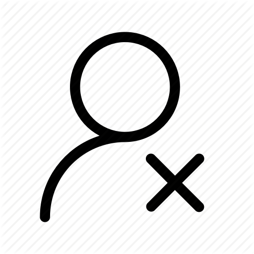 512x512 Account, Delete, Profile, Remove, User Icon