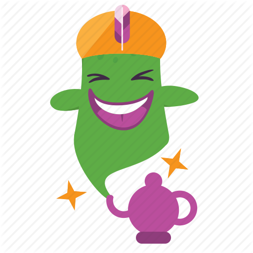 512x512 Emoji, Genie Icon