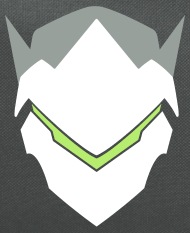 190x233 Genji Overwatch Icon Computer Backpack Spreadshirt