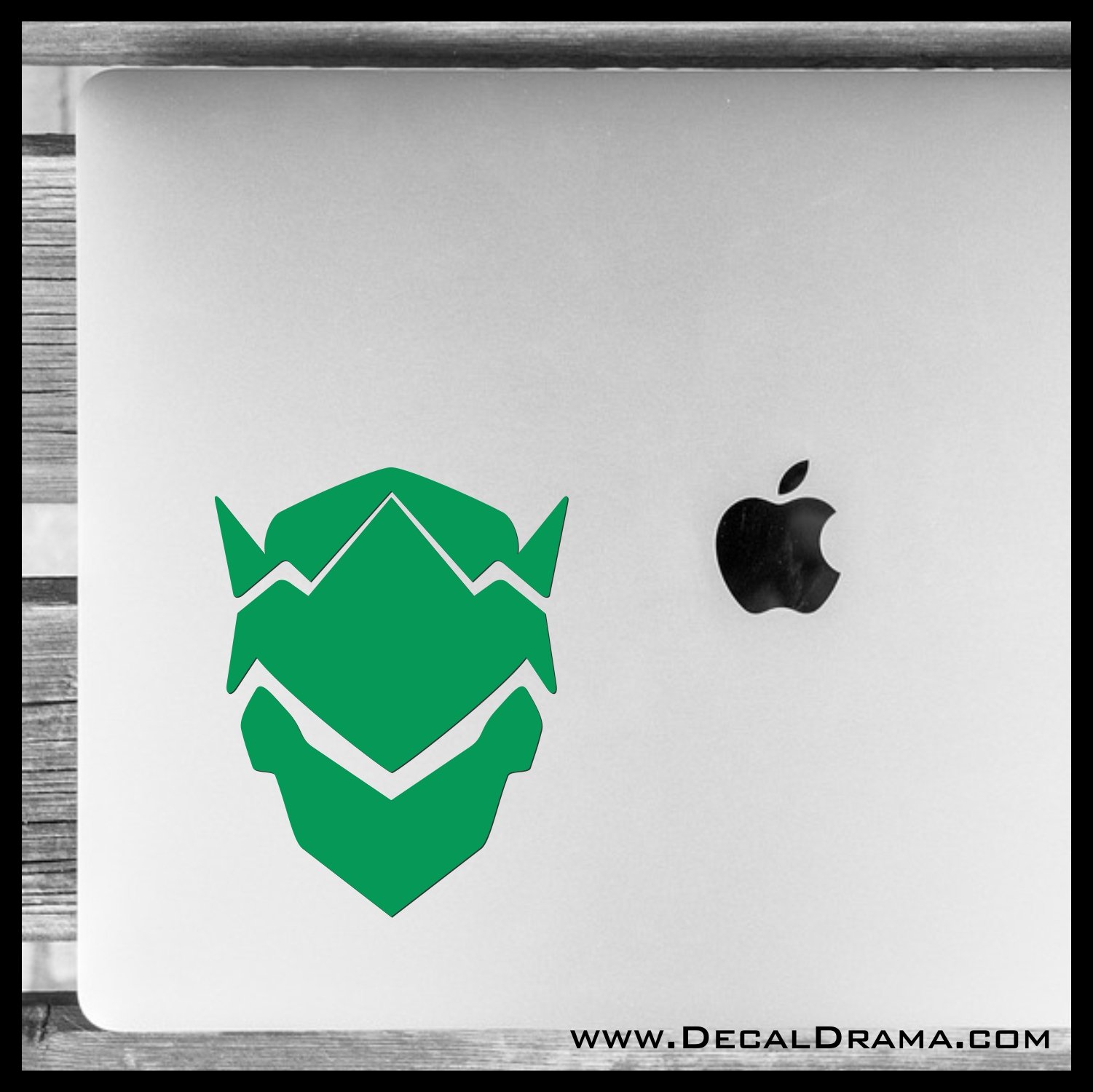 1501x1500 Genji Icon, Overwatch Inspired Vinyl Carlaptop Decal Decal Drama