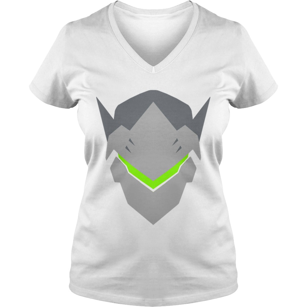 1010x1010 Overwatch Genji Icon T Shirt Ladies V Neck