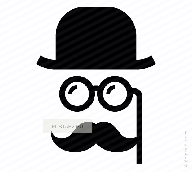 Gentleman With Lorgnette Vector Icon 620x553 Gentleman With Lorgnette Vector Icon
