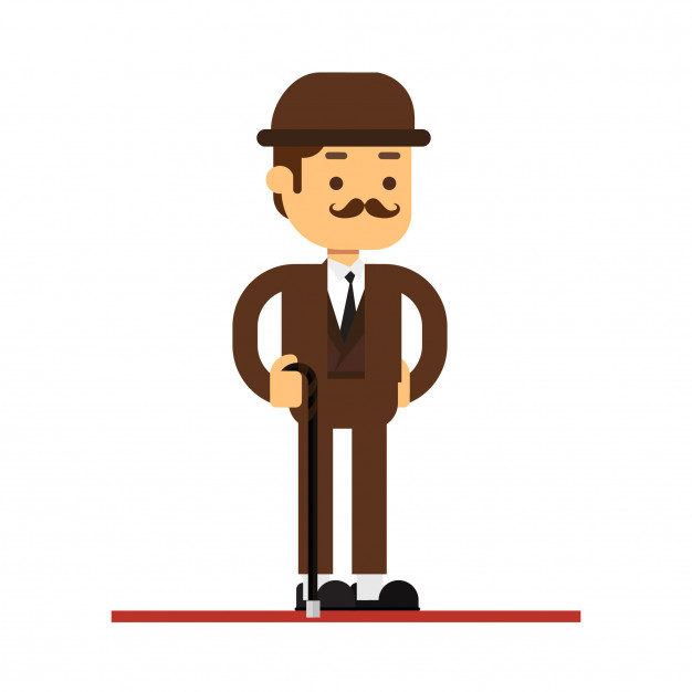 Man Character Avatar Icon Gentleman With Cane Wearing Brown Tweed 626x626 Man Character Avatar Icon Gentleman With Cane Wearing Brown Tweed