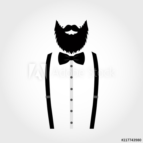 Suit Icon Isolated On White Background Gentleman Icon 500x500 Suit Icon Isolated On White Background Gentleman Icon
