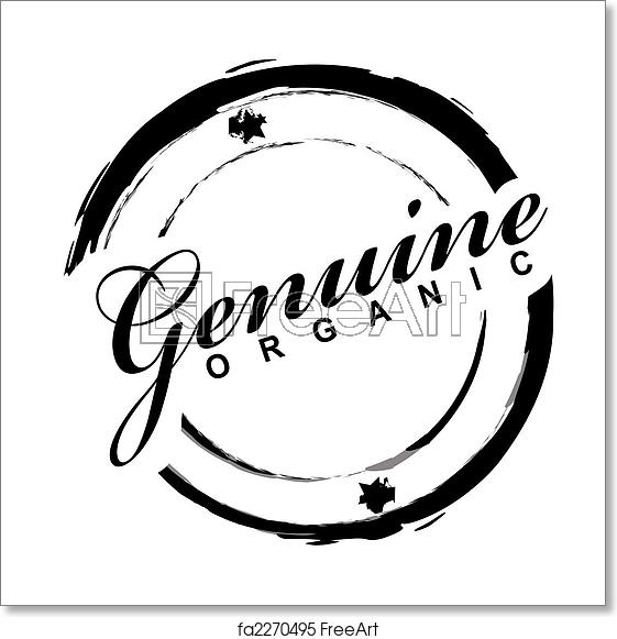 561x581 Free Art Print Of Genuine St Simple Ink Drawn Icon