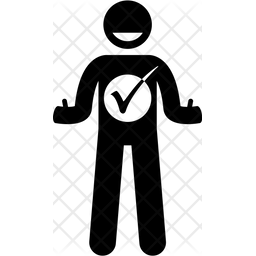 256x256 Genuine Icon Of Glyph Style