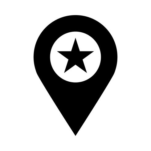 490x490 Geo Location Pin Vector Icon