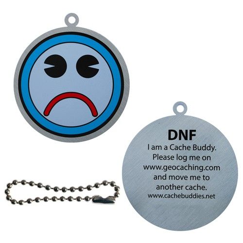 500x500 Geocaching Dnf Icon Travel Tag