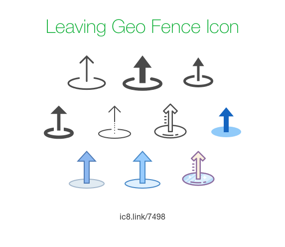 572x495 Leaving Geo Fence Icon