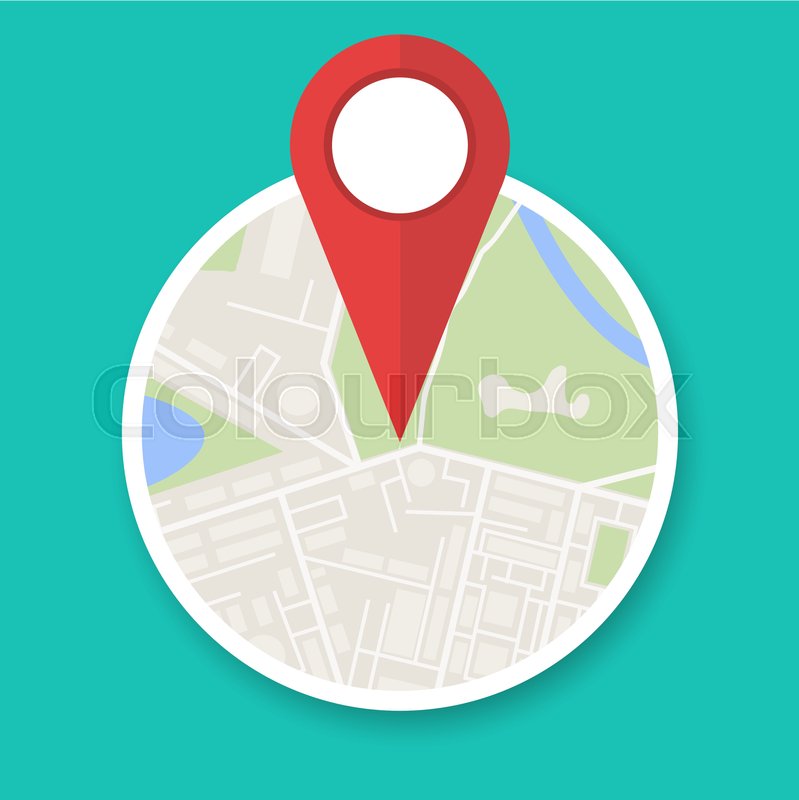 Navigation Geolocation Icon Circle Stock Vector Colourbox 799x800 Navigation Geolocation Icon Circle Stock Vector Colourbox