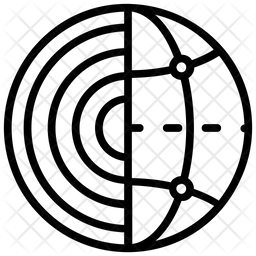 256x256 Geology Icon Of Line Style