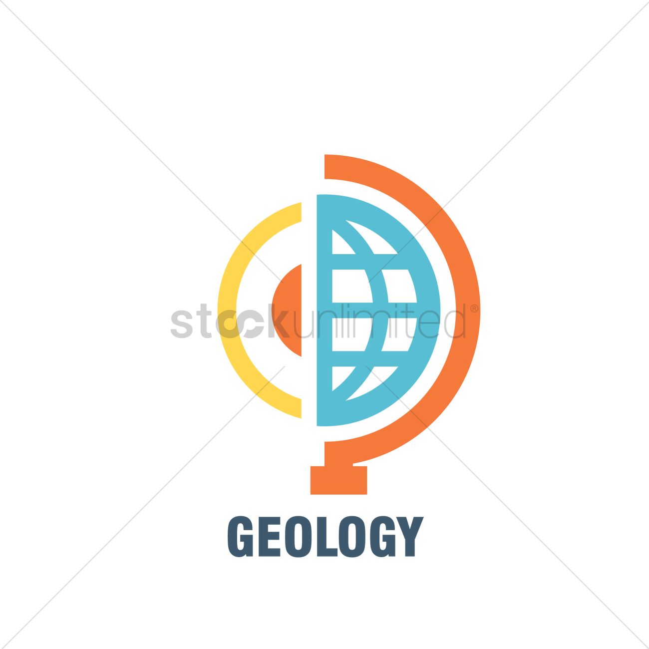 1300x1300 Geology Subject Icon Vector Image