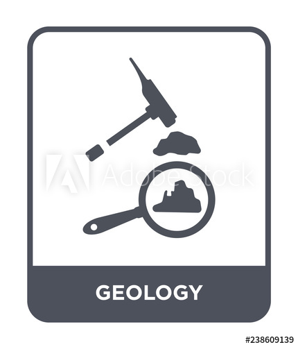 430x500 Geology Icon Vector