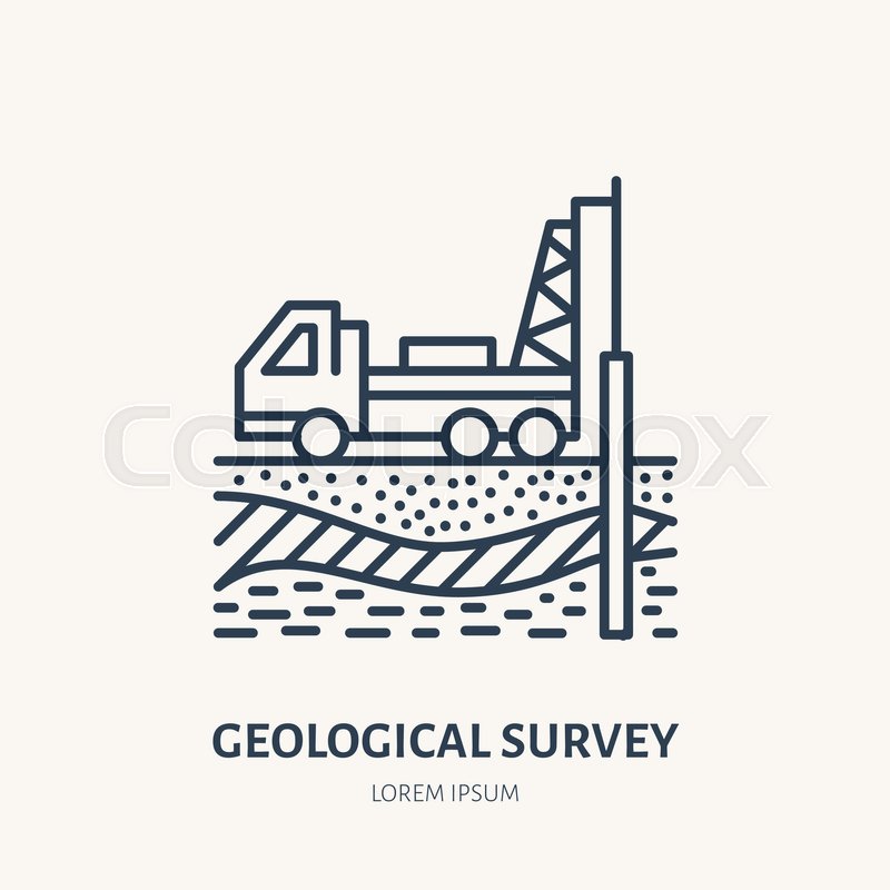 Geological Survey, Engineering Vector Stock Vector Colourbox 800x800 Geological Survey, Engineering Vector Stock Vector Colourbox