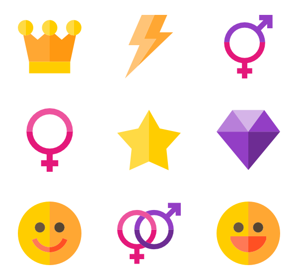 600x564 Geometric Icons