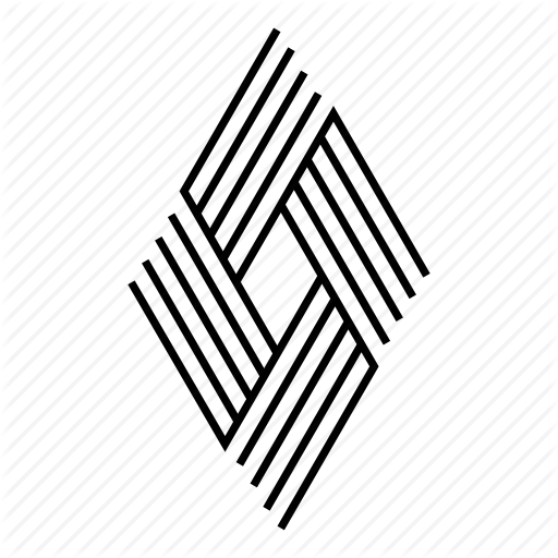 512x512 Abstract, Geometric, Geometry, Lines, Lozenge, Shape, Symmetry Icon