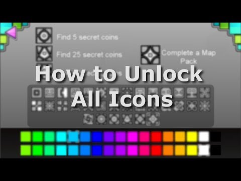 480x360 Geometry Dash All Icons